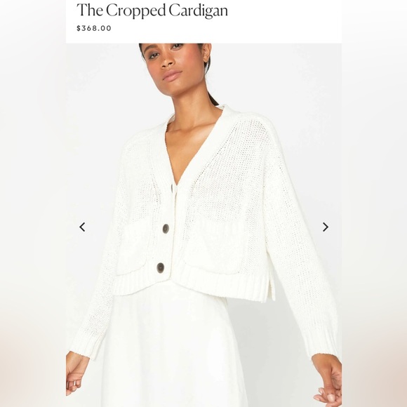 Brochu Walker crochet knot cardigan sweater nwot - Picture 2 of 8